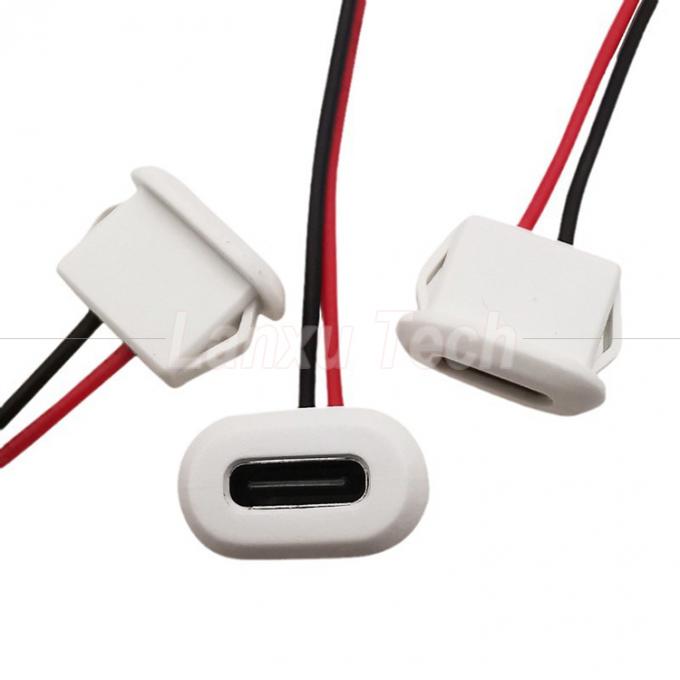 Cavo a presa femminile idratante USB tipo C 2 pin per veicoli a luci 2
