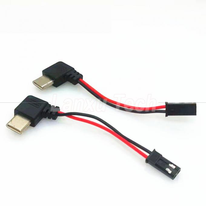 90 gradi angolo destro USB 8 pin Micro Tipo C a JST SYP Cable connettore per motociclista porta cellulari magnetici 2