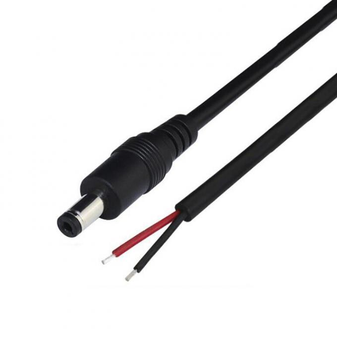Jack maschile femminile su misura 1.35 2.5 2.1x5.5 mm Cavo a corrente continua 4