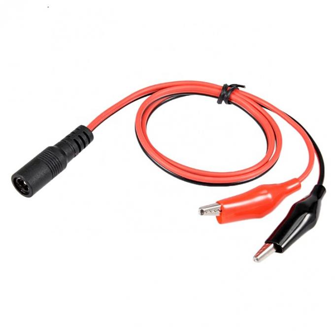 5.5x2.1mm DC Femmina a doppia clip alligatore Cable adattatore di prova di potenza 0