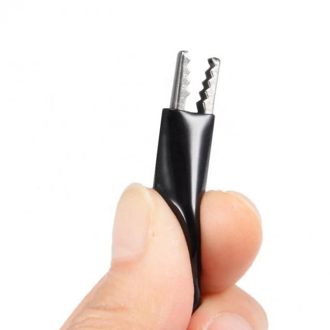 5.5x2.1mm DC Femmina a doppia clip alligatore Cable adattatore di prova di potenza 3