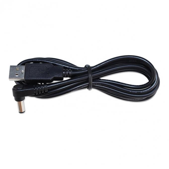 USB personalizzato Maschio ad angolo destro 5.5 X 2.1mm 2.5 3.5 1.35 connettore Maschio cavo DC 7