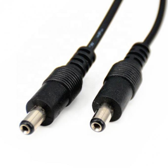 1 a 2 modi 1 femmina a 2 maschi 5.5x2.1 mm DC Power Supply Splitter Cable per telecamere CCTV Led Strip 5