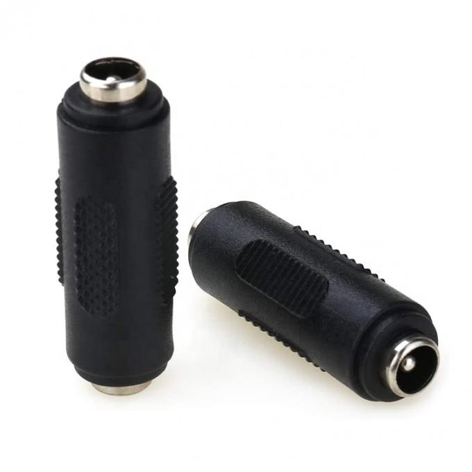 12V 24V 5.5mm X 2.1mm Femmina a Femmina Jack DC Socket Power Connector Adapter per telecamera CCTV a strisce a led 2