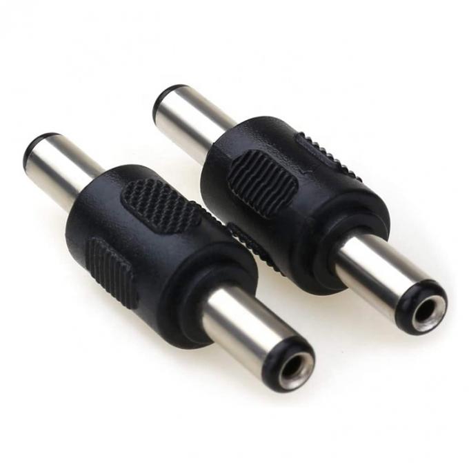 12V 24V maschio femmina 2.1x5.5mm 2.5x5.5mm DC Jack a canna Adaptore di alimentazione 4