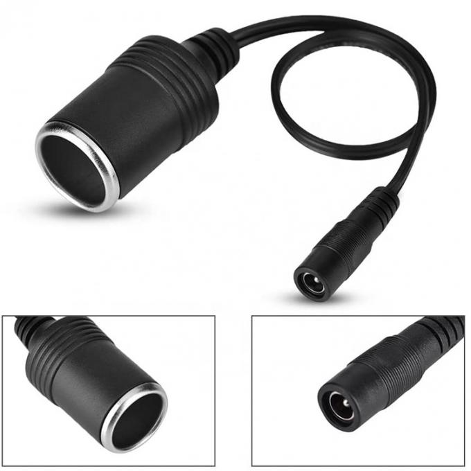 120W 12V 10A Femminile Car Cigarette Socket a DC 5.5mm x 2.1mm Power Adapter Cable 1