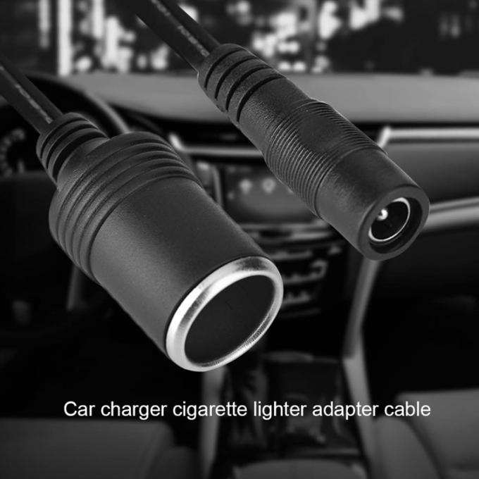 120W 12V 10A Femminile Car Cigarette Socket a DC 5.5mm x 2.1mm Power Adapter Cable 4