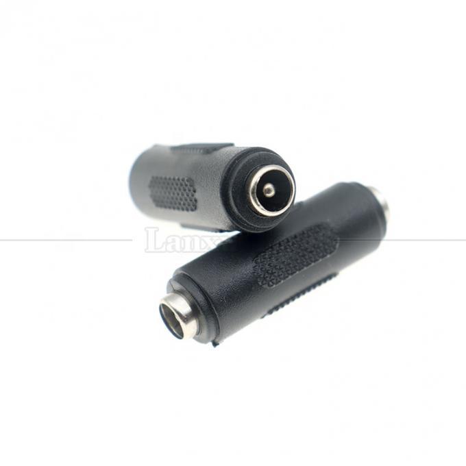 12V 24V maschio femmina 2.1mm X 5.5mm DC Jack a canna Adaptore di alimentazione per telecamera di videocamera a striscia a led 2