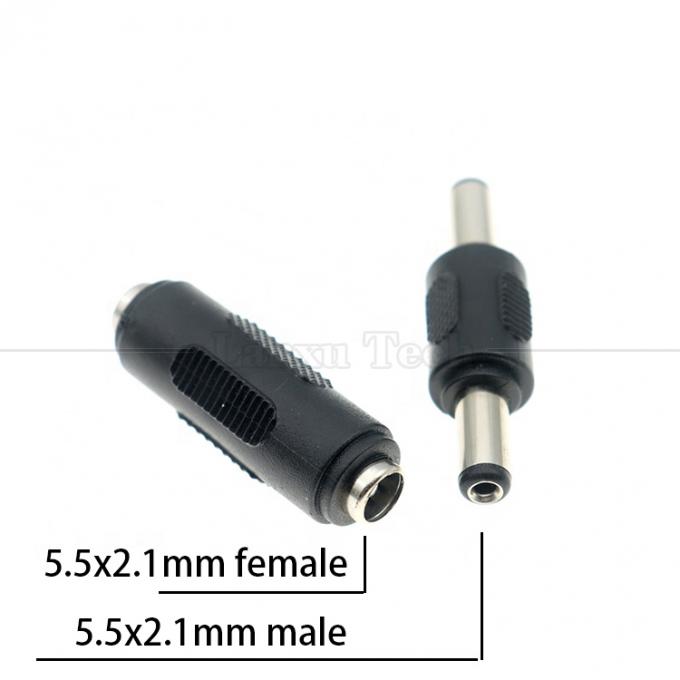 12V 24V 5.5mm X 2.1mm Femmina a Femmina Jack DC Socket Power Connector Adapter per telecamera CCTV a strisce a led 5