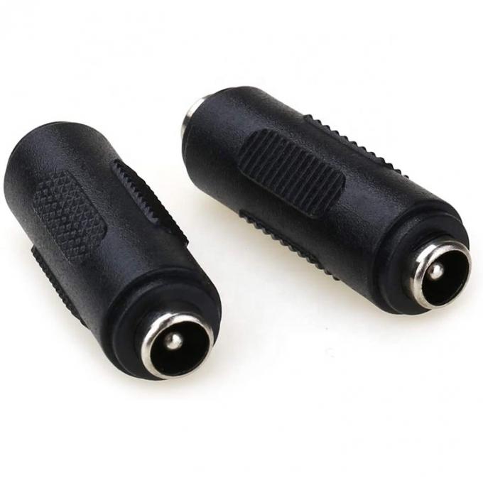 12V 24V 5.5mm X 2.1mm Femmina a Femmina Jack DC Socket Power Connector Adapter per telecamera CCTV a strisce a led 1