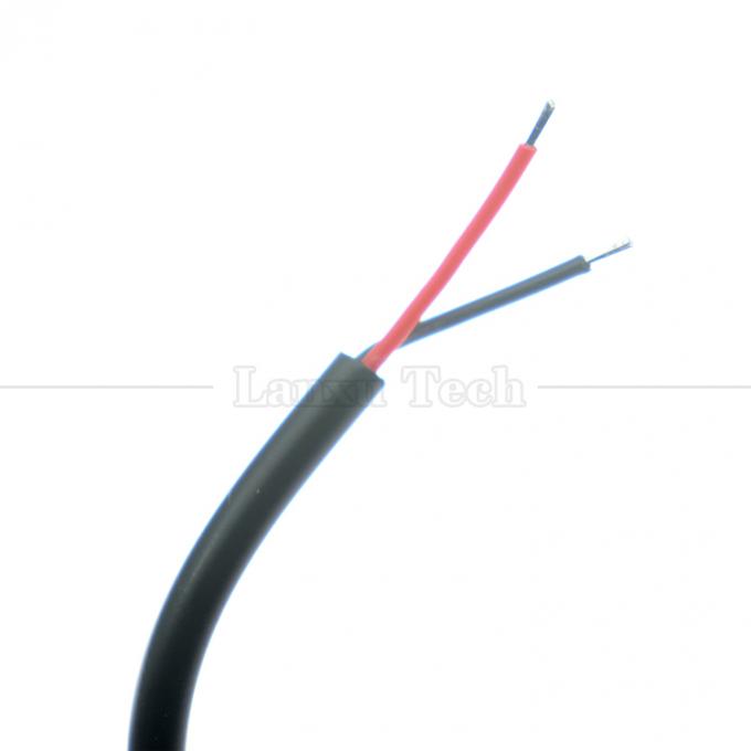 Cable di filo a canna femminile a corrente continua personalizzato 5.5x2.1mm connettore per aprire il cavo di filo pigtail in scatola per luce a led 6
