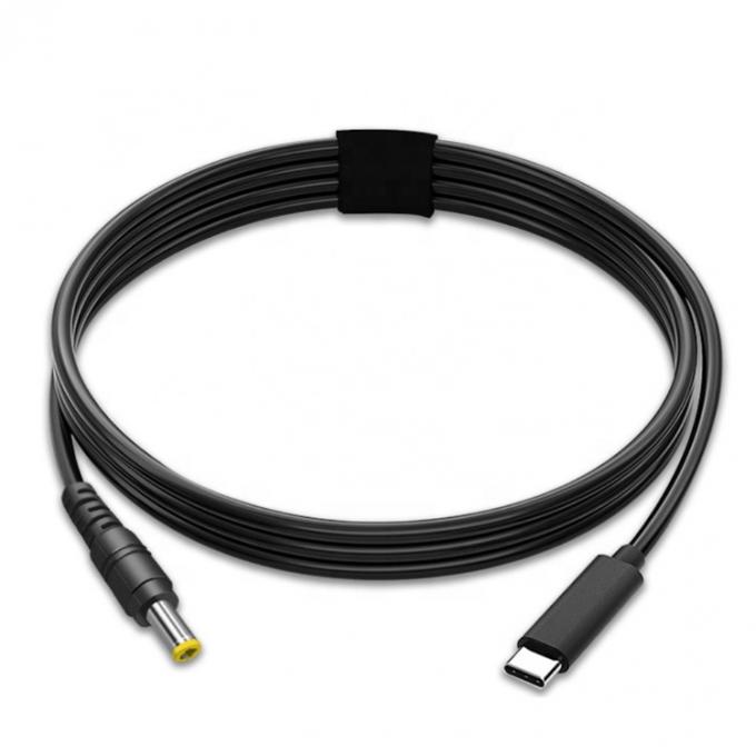 60W 20V 3A USB Tipo C PD carica a Jack DC Cable di adattatore di alimentazione per laptop 4