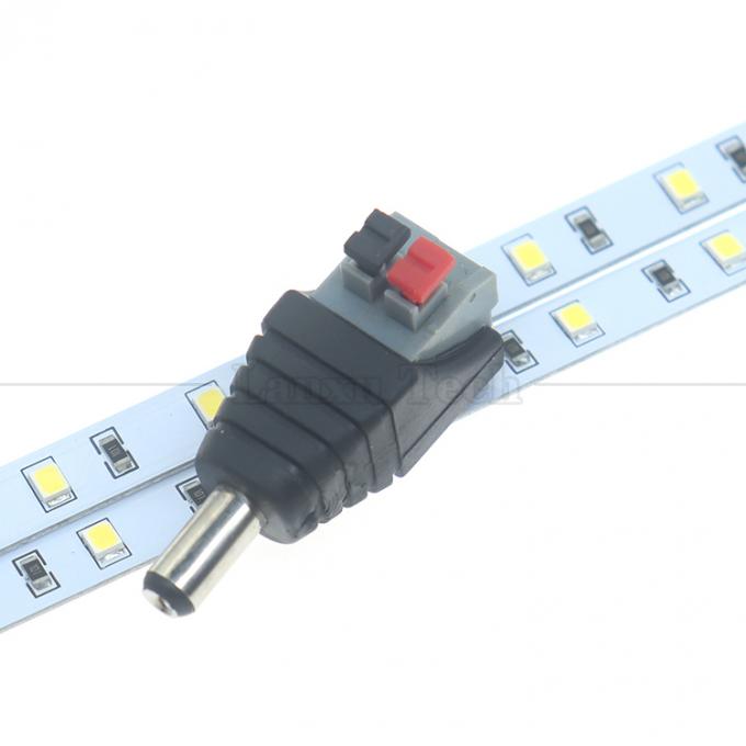 5V 12V pulsante di stampa senza saldatura DC 5.5*2.1mm maschio femmina Jack a 2p fili Cable Cable Connector per LED Strip Camera 3