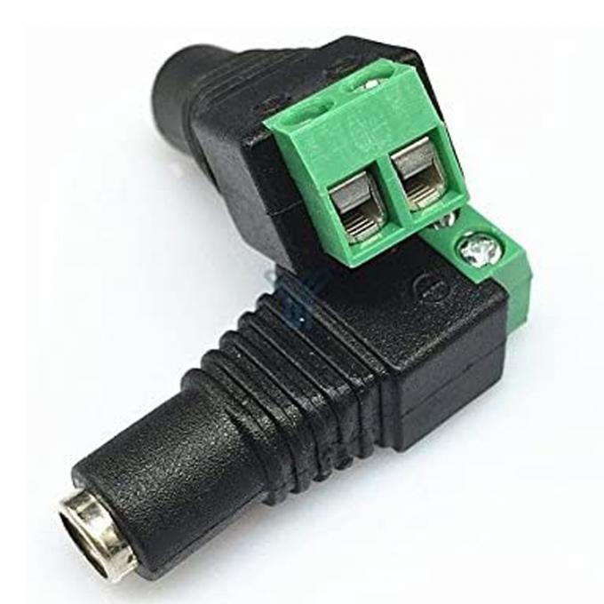 12v 24v senza saldatura 5.5x2.5mm 5.5x2.1mm Femminile connettore di presa di corrente DC Jack Adapter per telecamere CCTV 2