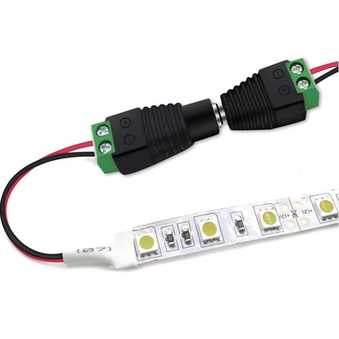 12v 24v senza saldatura 5.5x2.5mm 5.5x2.1mm Femminile connettore di presa di corrente DC Jack Adapter per telecamere CCTV 5