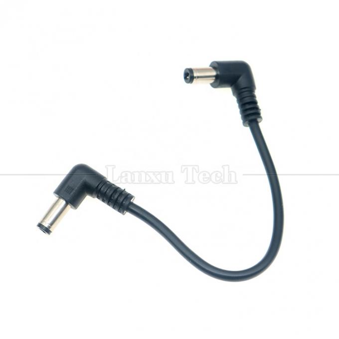 12V 24V maschio a maschio DC angolare connettore jack 5.5 * 2.1mm cabli di estensione dell'alimentazione 4