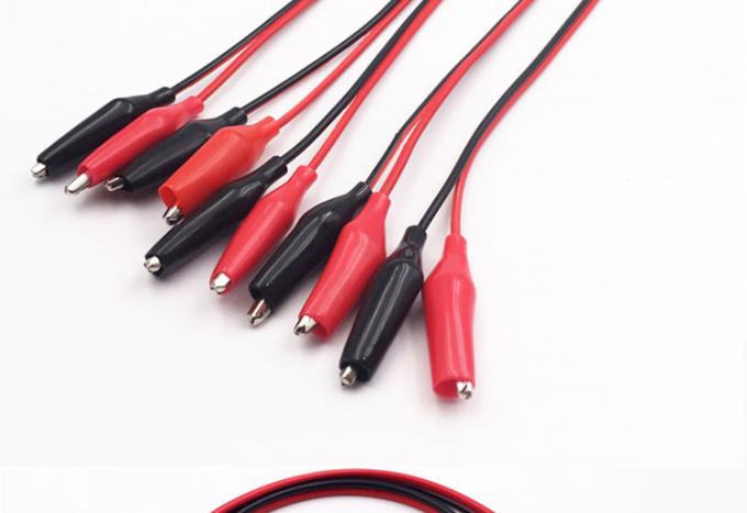 30cm DC 5.5x2.1mm Maschio femmina a doppio clip alligatore alimentato da cavo DC 5