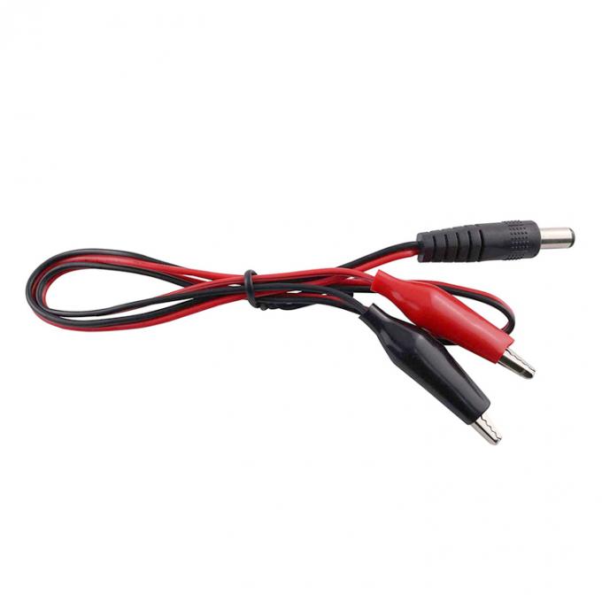 30cm DC Barrel Jack 5.5x2.1mm Maschio femmina a doppio clip alligatore alimentazione DC Cavo per telecamera CCTV 4