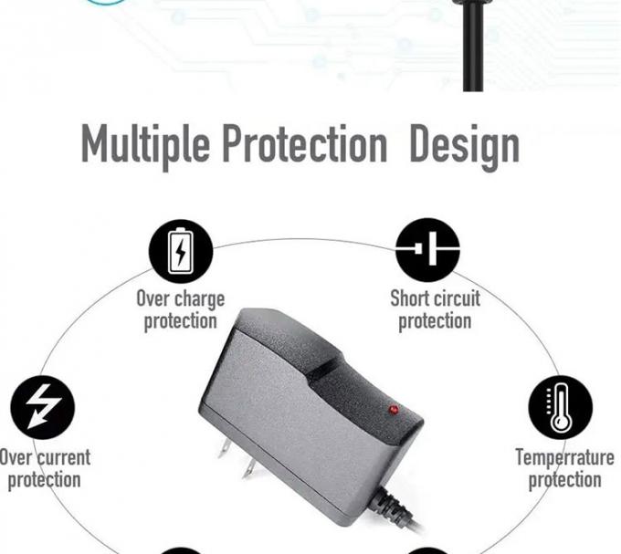 Stati Uniti UE Regno Unito AU AC Plug 12v 500mA 1A 2A DC Charger Power Adapter per batteria LED 4