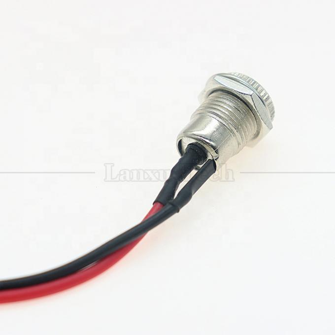 10cm 18AWG 5A pannello montato DC 099 presa femminile 5.5x2.1mm 2.5mm connettore a filo metallico per aprire fili in scatola cavo termico 3