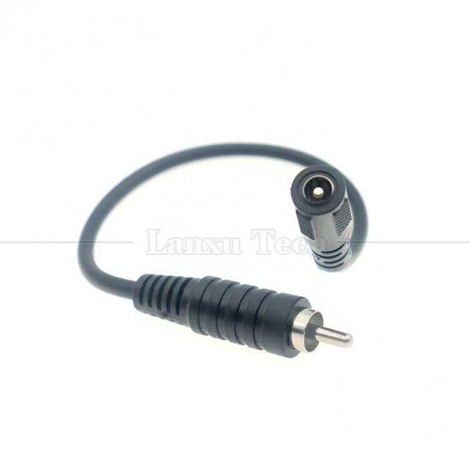 RCA Maschio a corrente continua 5.5x2.5mm 5.5x2.1mm Femminile Jack a botte 12V DC Cablo di alimentazione a pedale 3