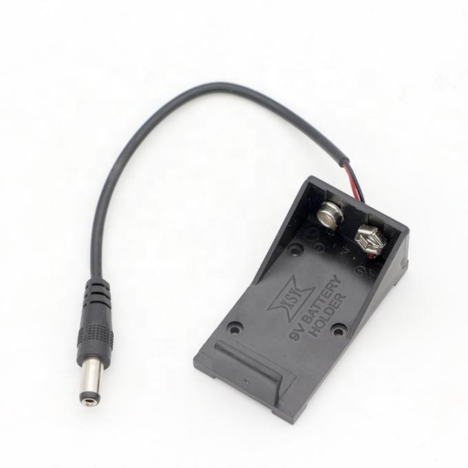 Cassa cellulare da 15 cm, portabatteria 9V con jack di alimentazione a corrente continua 2.1x5.5mm 6