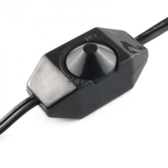 1.8m Manopole rotante regolabile LED Dimmer Switch Controller Cavo di alimentazione per lampada LED Strip 3
