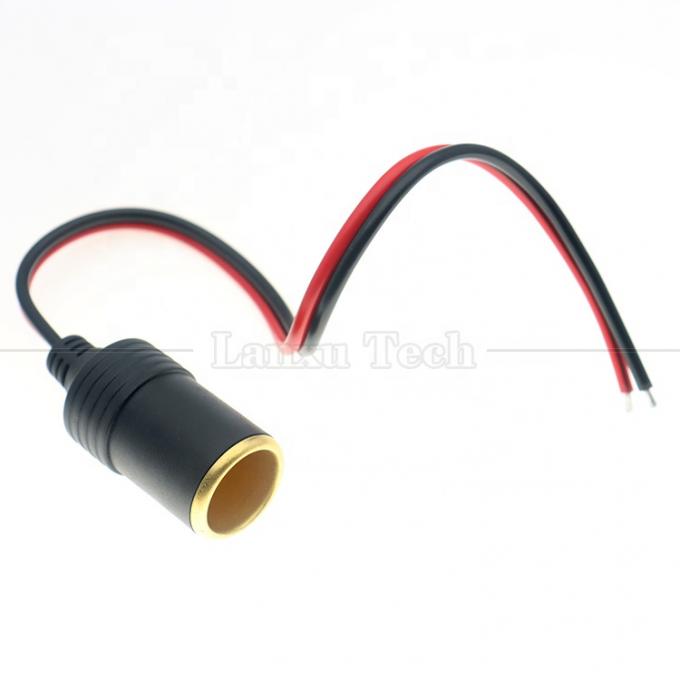 12V 24V 20A Cooper puro DC accenditore di sigarette per auto femminile presa di presa adattatore di alimentazione cavo di estensione 1