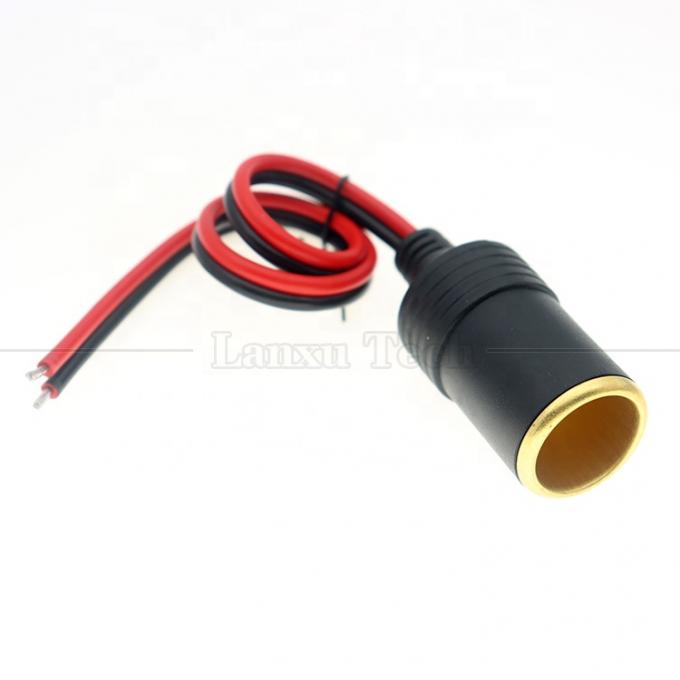 12V 24V 20A Cooper puro DC accenditore di sigarette per auto femminile presa di presa adattatore di alimentazione cavo di estensione 4