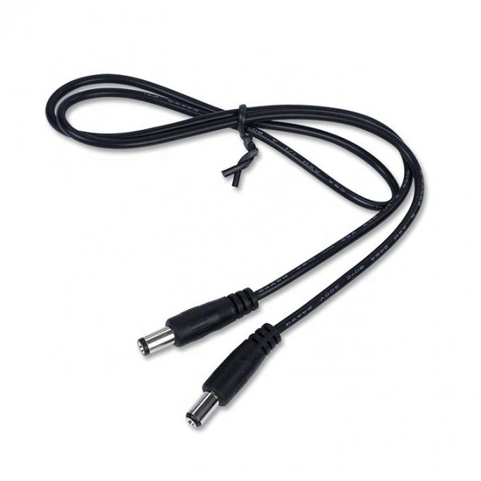 OEM 1M 3M 12V 5V Maschio a Maschio 2 Core 5.5X2.5mm 5.5X2.1mm 1.35x3.5mm Cavo di alimentazione DC 4