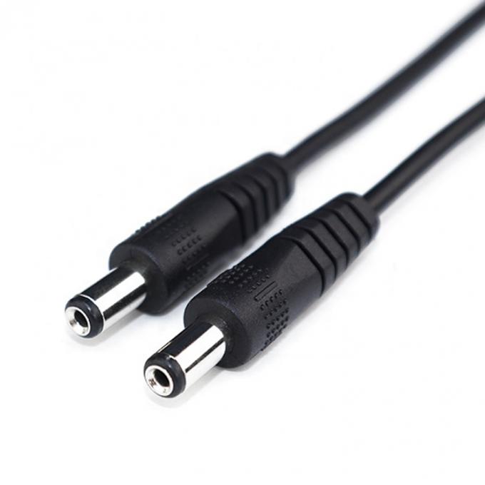 OEM 1M 3M 12V 5V Maschio a Maschio 2 Core 5.5X2.5mm 5.5X2.1mm 1.35x3.5mm Cavo di alimentazione DC 2