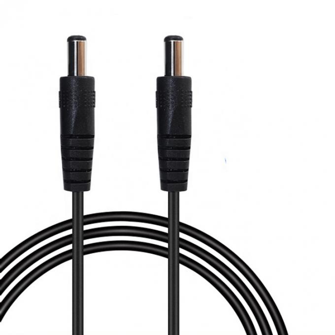 OEM 1M 3M 12V 5V Maschio a Maschio 2 Core 5.5X2.5mm 5.5X2.1mm 1.35x3.5mm Cavo di alimentazione DC 1