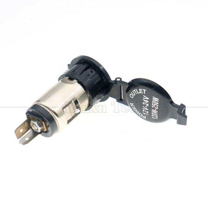 12v 24v impermeabile Gap auto accenditore di sigarette femminile presa di corrente caricabatterie adattatore per moto 3