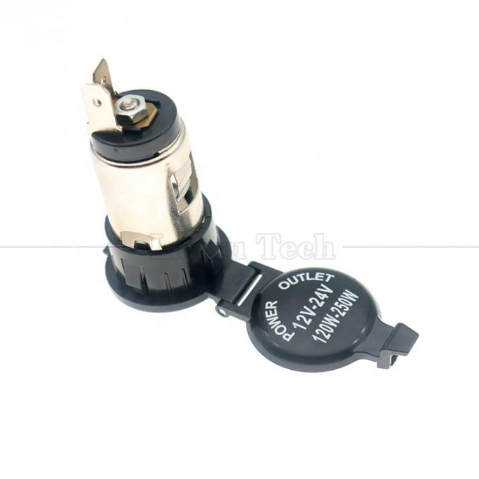 12v 24v impermeabile Gap auto accenditore di sigarette femminile presa di corrente caricabatterie adattatore per moto 2