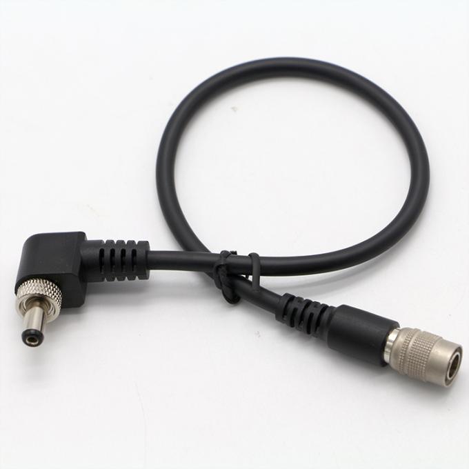 OEM Cerniera di blocco a 90 gradi angolo destro 5V 12V Maschio a femmina 5.5x2.1mm 5.5X2.5mm Cavo di alimentazione DC 4