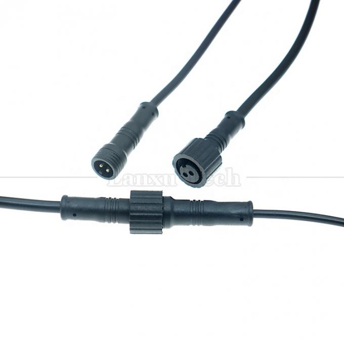IP67 IP68 maschio femmina 2 3 4 5 6 7 8 Pin M12 Cavo per LED 4