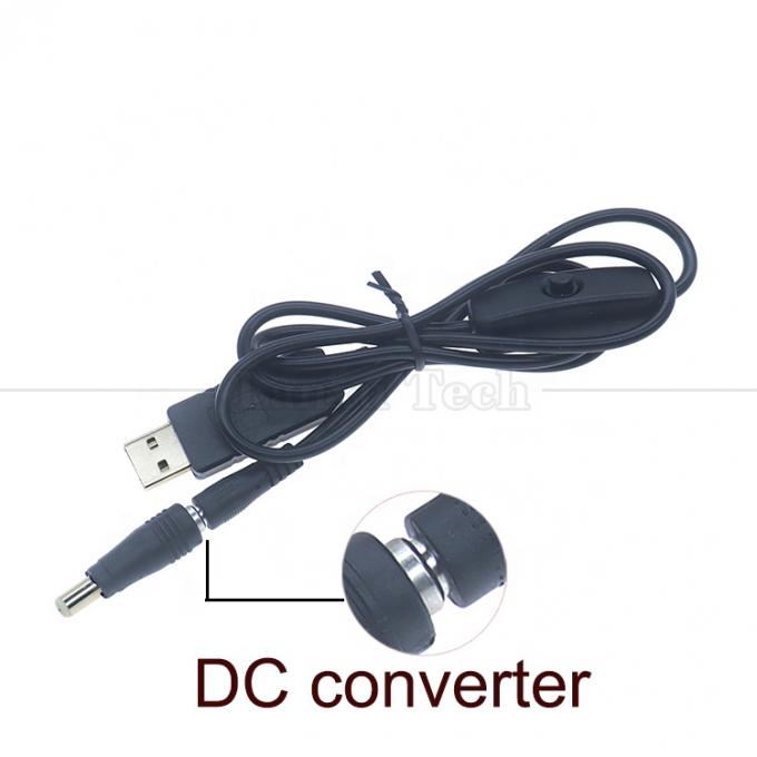 5.5x2.1mm Femmina a 5.5x2.5mm Plug Maschio DC Power Barrel Jack Connector Converter Adapter 1