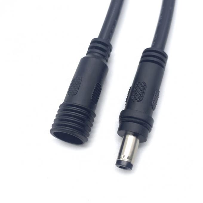 Maschio a femmina 5.5x2.1mm 5.5x2.5mm 3.5x1.35mm Cavo di estensione di corrente continua impermeabile 4