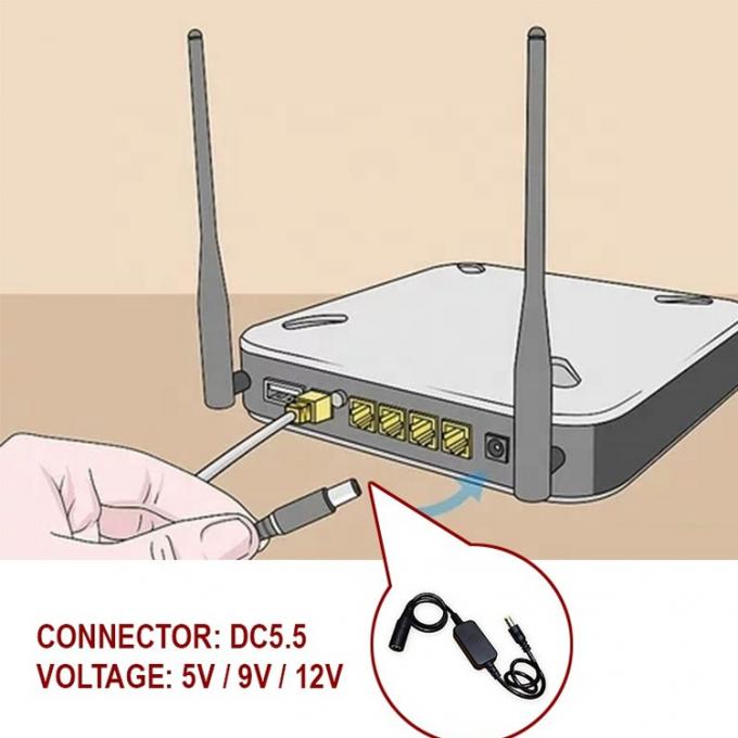 DC 5V 9V 12V 15V Controller automatico Potenza a spegnere Reset Refresh WiFi Router Auto Restart Timer 2