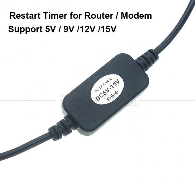 DC 5V 9V 12V 15V Controller automatico Potenza a spegnere Reset Refresh WiFi Router Auto Restart Timer 3