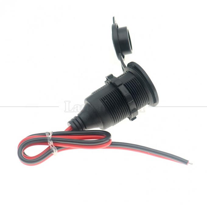 Acqua resistente 12V 24V 16AWG DC auto accenditore di sigarette femminile presa di presa Adaptore di alimentazione cavo di estensione 4