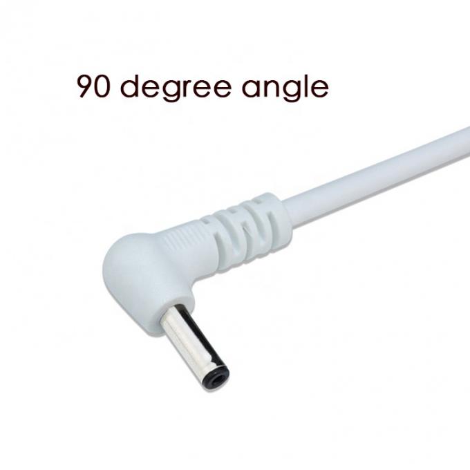 Bianco Nero Angolo di 90 gradi 5.5x2.1mm 5.5x2.5mm 1.35x3.5mm Cavo di alimentazione USB a corrente continua 4