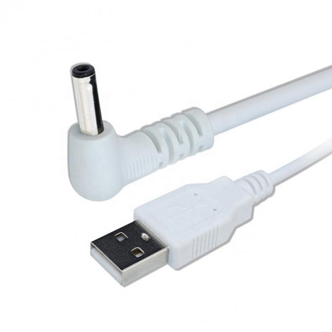 Bianco Nero Angolo di 90 gradi 5.5x2.1mm 5.5x2.5mm 1.35x3.5mm Cavo di alimentazione USB a corrente continua 6