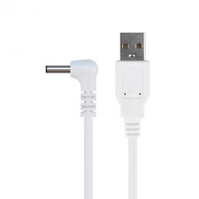 Bianco Nero Angolo di 90 gradi 5.5x2.1mm 5.5x2.5mm 1.35x3.5mm Cavo di alimentazione USB a corrente continua 3
