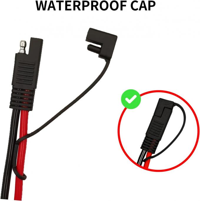 10AWG SAE ad adattatore del pannello solare cavo di estensione RV pannello solare connettore cavo per camper camper pannelli solari carica della batteria 4