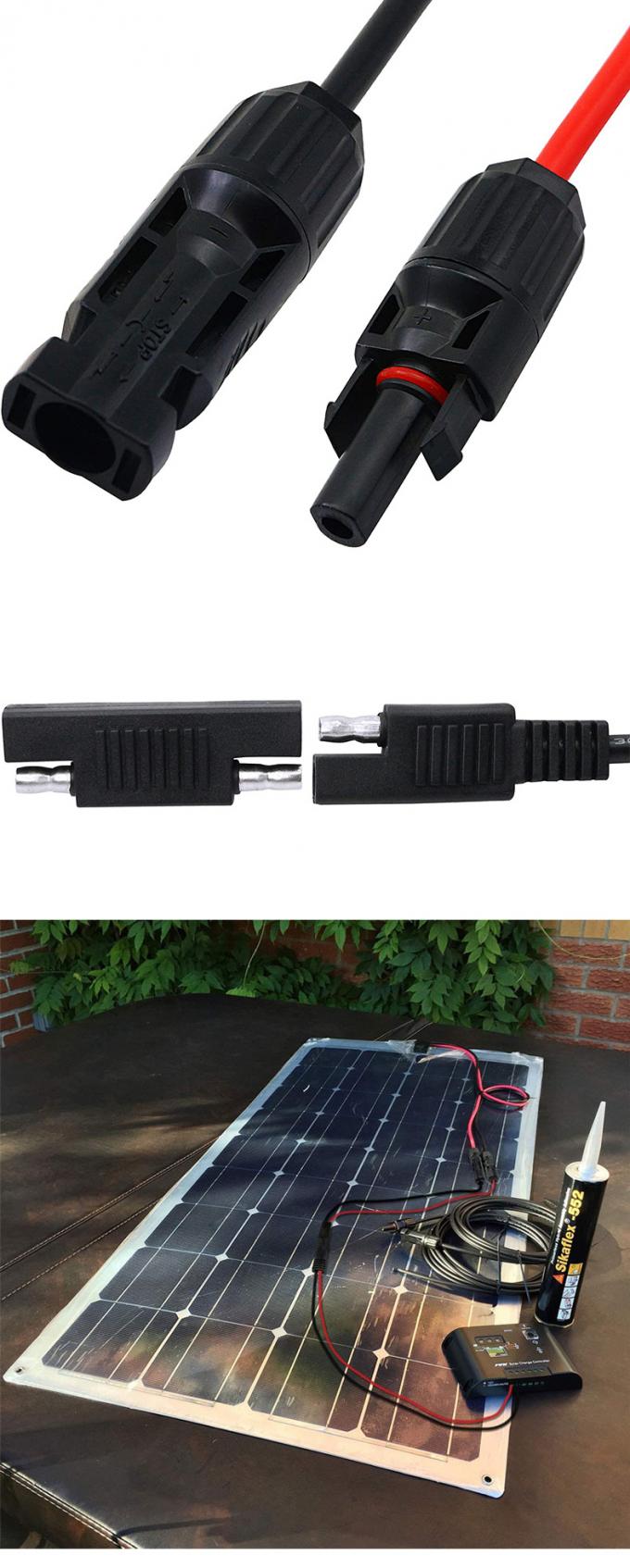 10AWG SAE ad adattatore del pannello solare cavo di estensione RV pannello solare connettore cavo per camper camper pannelli solari carica della batteria 6