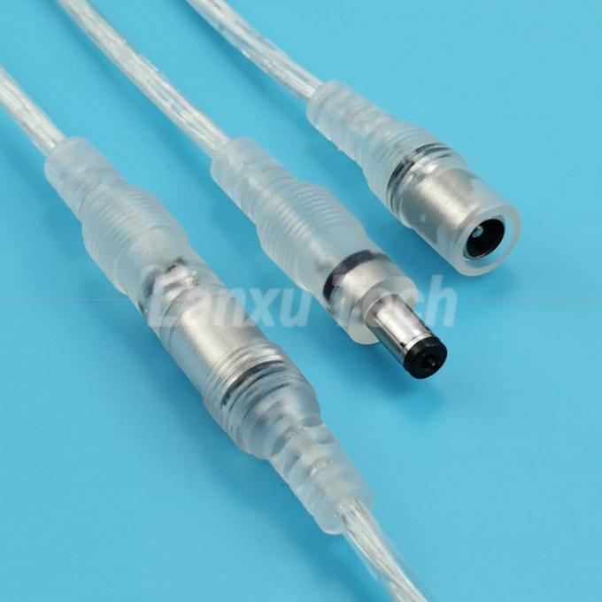 Cable di estensione di corrente Jack per lampadina a striscia LED 0