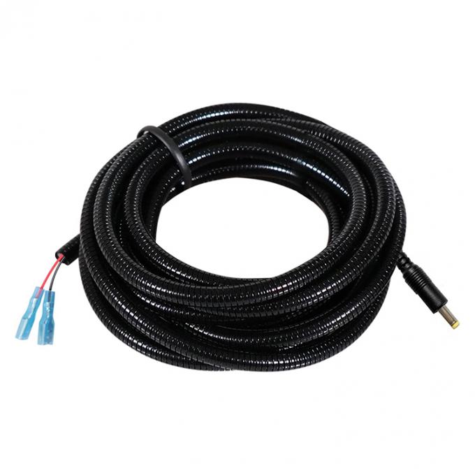 Giacca di metallo resistente alla masticazione DC 5.5x2.1mm 4.0x1.7mm a Spade Connector Cable di estensione di alimentazione per telecamere Trail 2