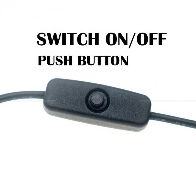 12V LED Strip Light Power on off Switch connettore USB a cavo di ricarica convertitore di filo aperto 3