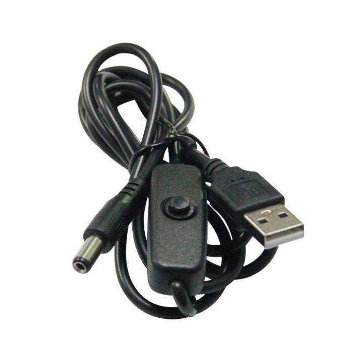Cable di ricarica da 5.5x2.1 mm USB a DC 2